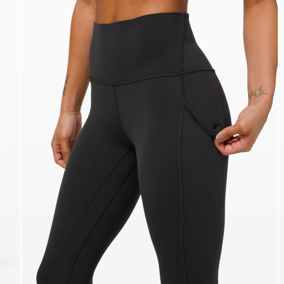 Lululemon Align High Rise Pant with Pockets 25"
Black - Picture 4 of 9